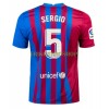 Original Fußballtrikot FC Barcelona Sergio Busquets 5 Heimtrikot 2021-22 Für Herren